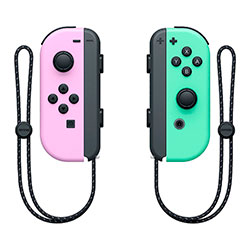 Controles Joy-Con L e R para Nintendo Switch - Roxo e Verde