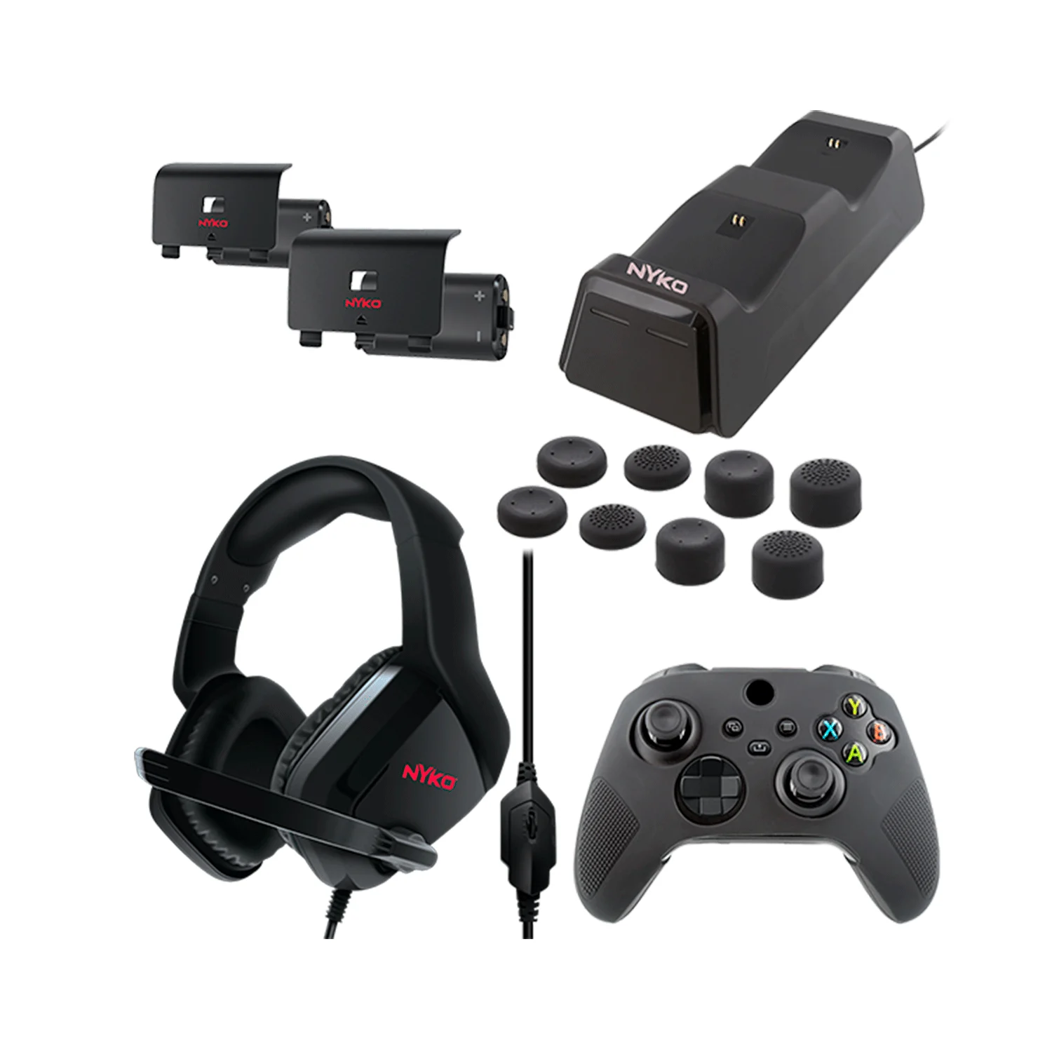 Kit de Acessórios para Xbox Series X/S Deluxe Master Pak - Preto (863045)