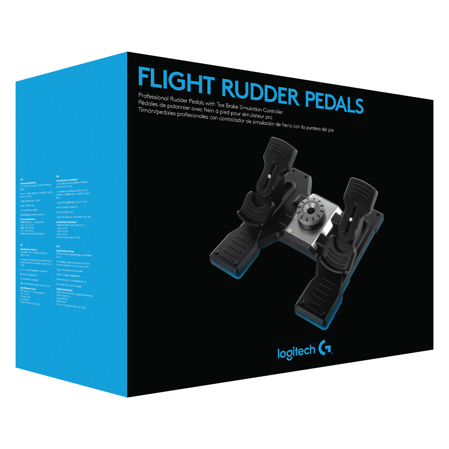 Pedal Logitech Flight Rudder Pro - (945-000024)