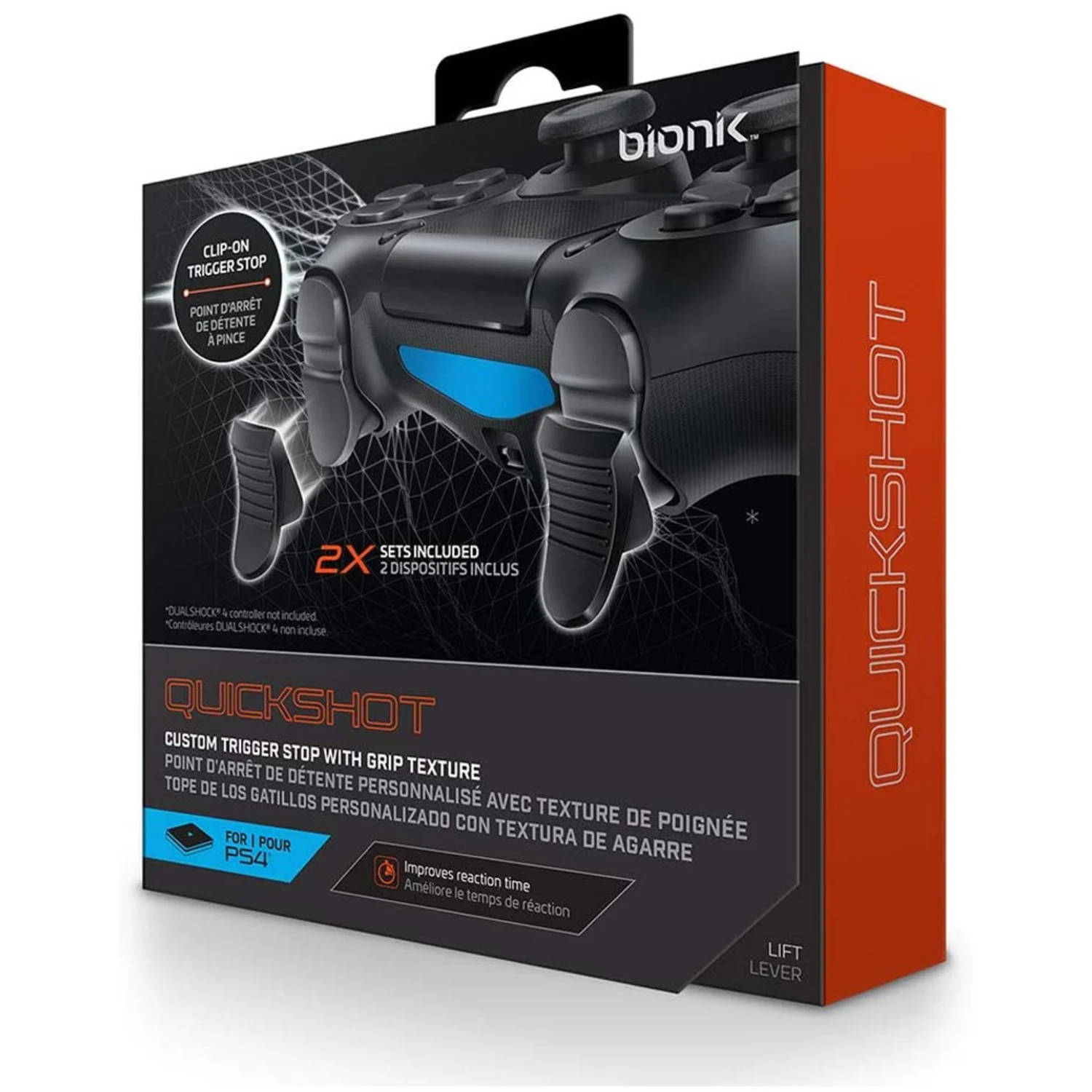Quickshot Bionik para PS4 - Preto (BNK-9024)