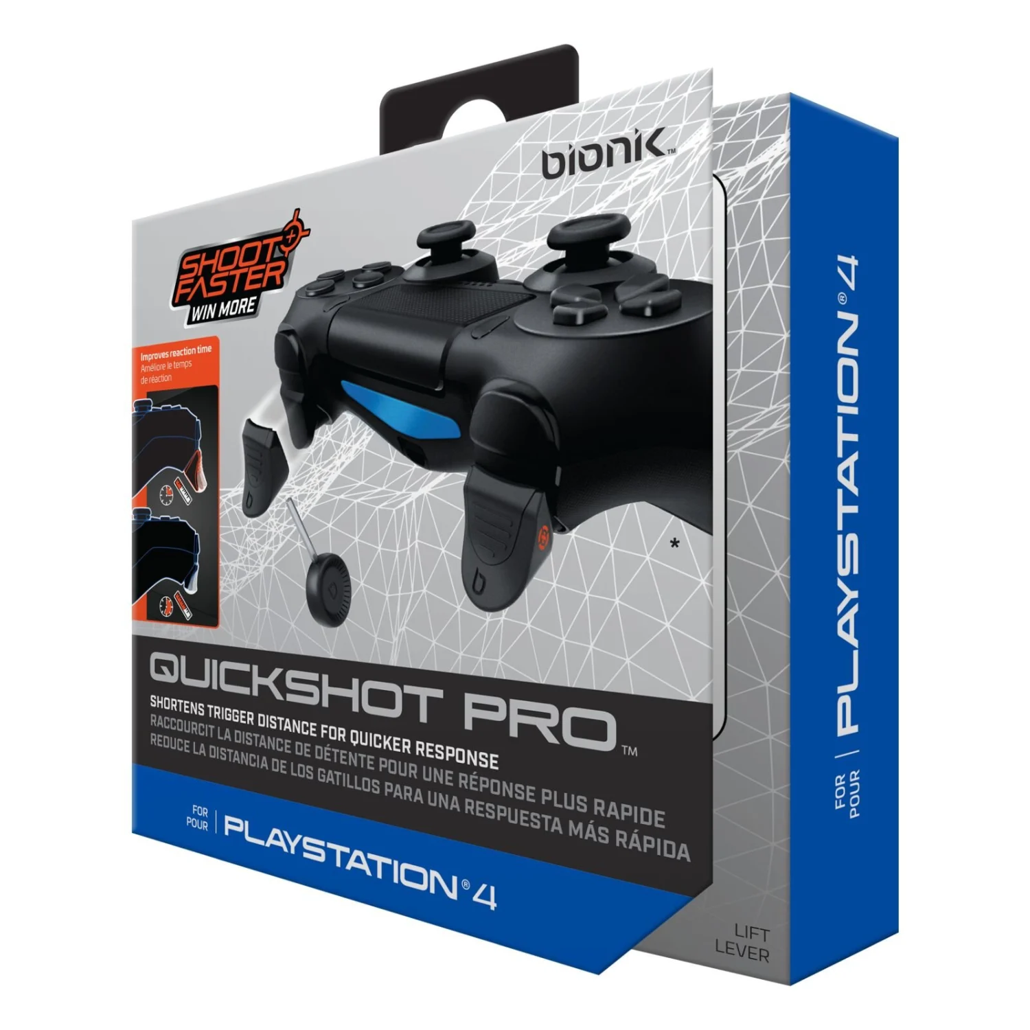 Quickshot Bionik para PS4 - Preto (BNK-9052)