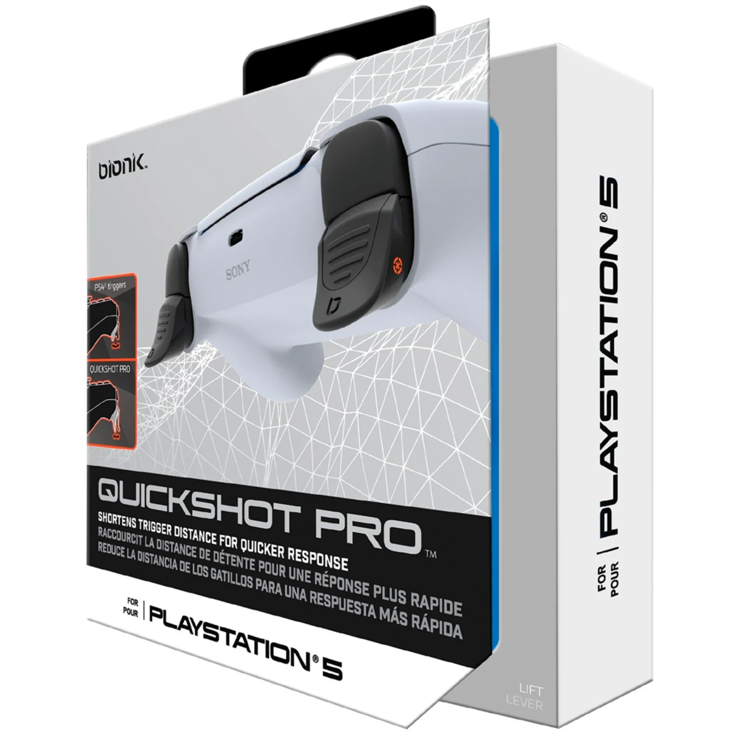 Quickshot PRO Bionik para PS5 - Preto (BNK-9059)