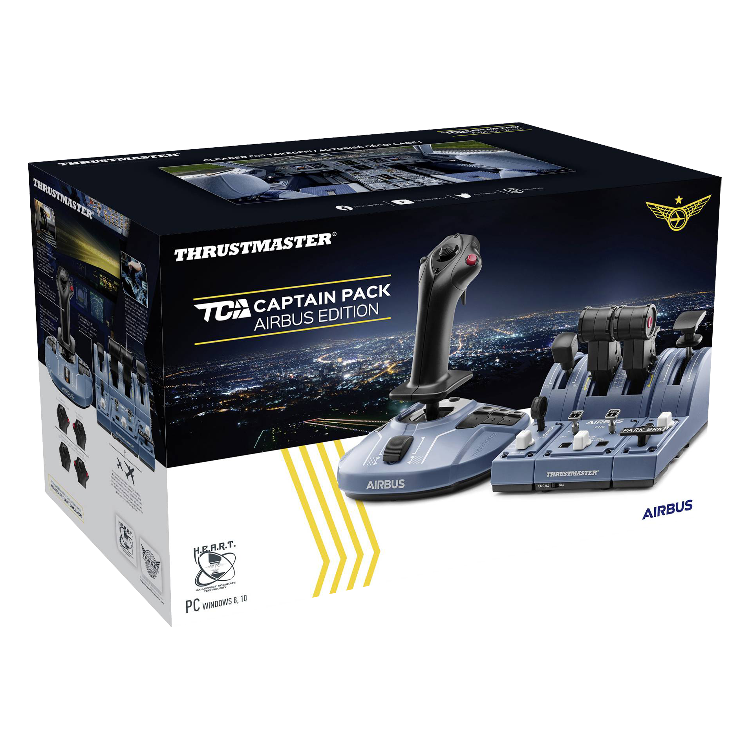Simulador Thrustmaster TCA Captain Pack Airbus Edition