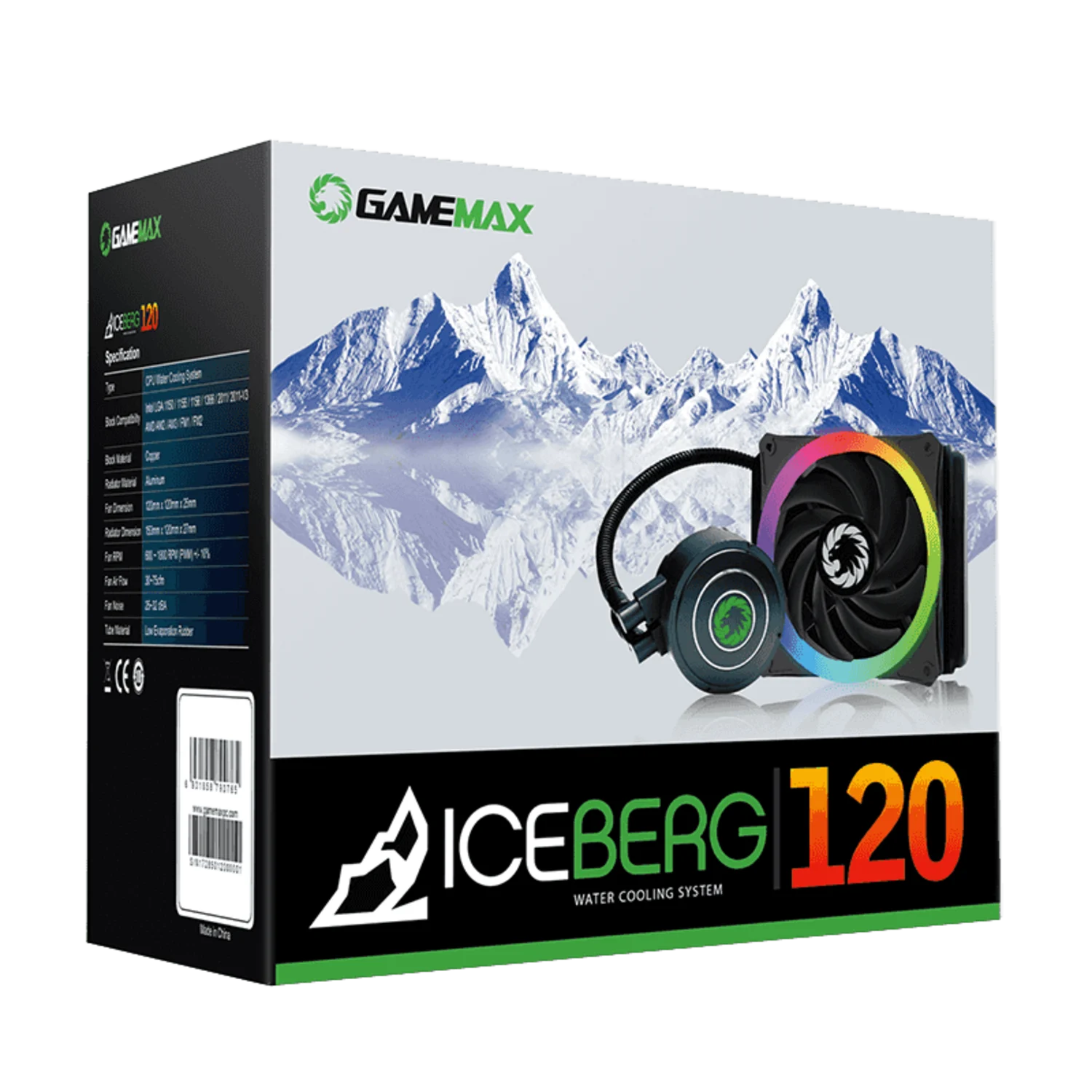 Watercooler para Processador Gamemax Iceberg 120