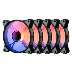 Cooler Fan para Gabinete Darkflash INF 24 Pro ARGB 5 em 1 - Preto

