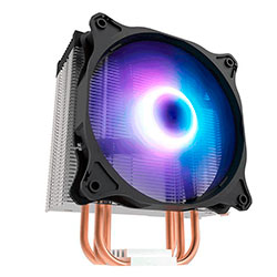 Cooler para Processador DarkFlash Darkair Rainbow LED Tower - Preto
