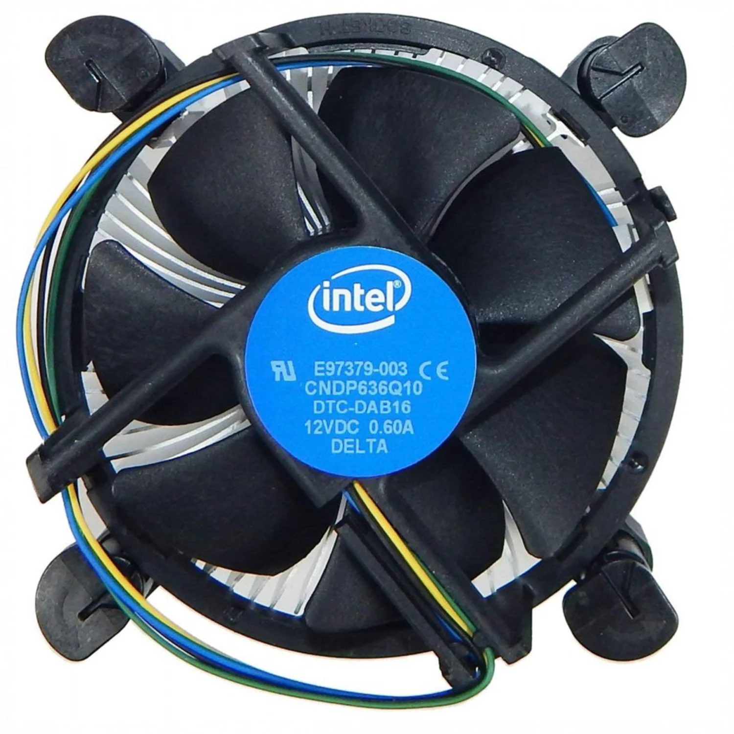 Cooler para processador Intel Core i3 e i5 soquete 1150 / 1151 / 1155 / 1156 / 4-pin - (E97379)