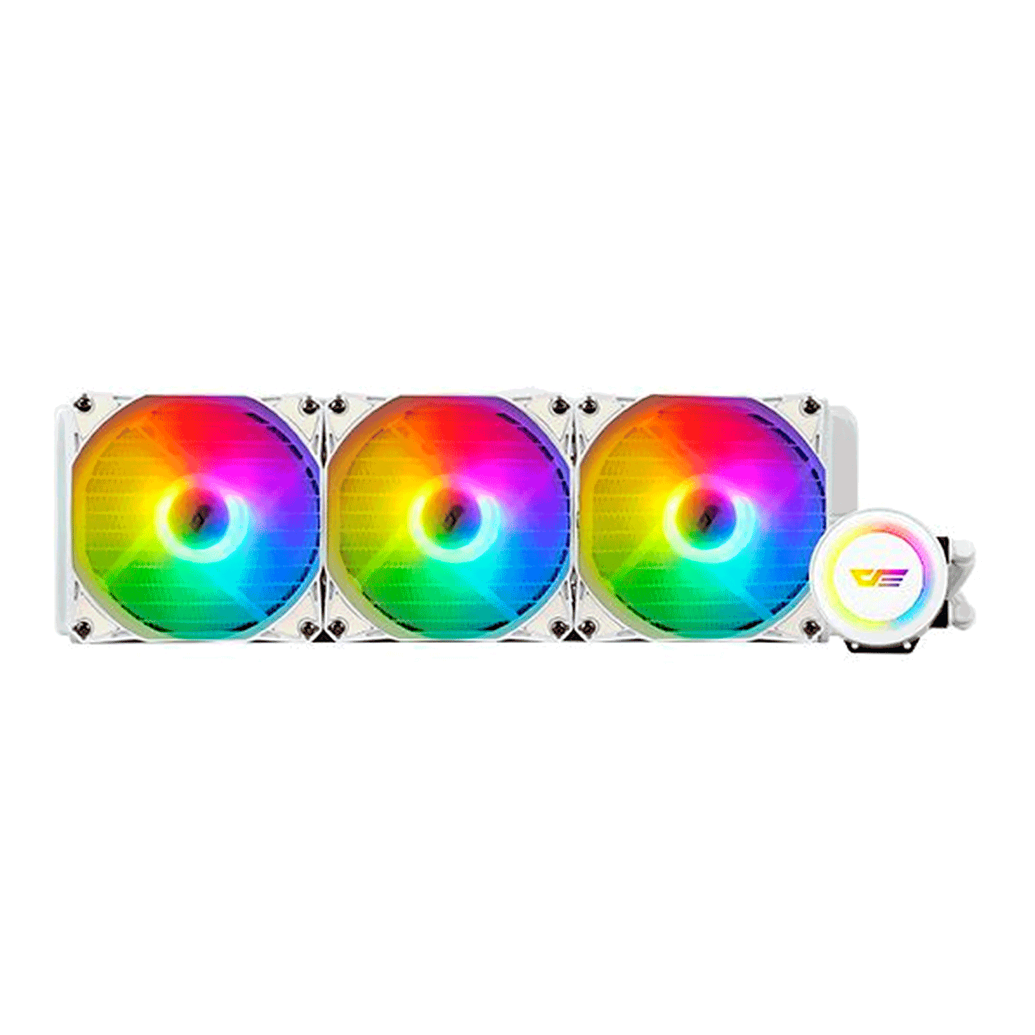 Water Cooler para Processador Darkflash DA360 - Branco (INTEL 1700/115X/1200 & AMD)