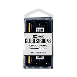 Memória para Notebook Goline 8GB DDR3L 1600 GLD3LS1600/8