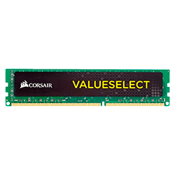 Memória RAM Corsair Value Select 8GB / DDR3 / 1600mhz / 1x8GB - CMV8GX3M1A1600C11