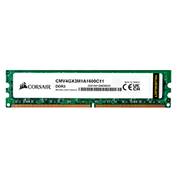 Memória RAM Corsair Valueselect 4GB / DDR3 / 1600MHz / 1x4GB - (CMV4GX3M1A1600C11)