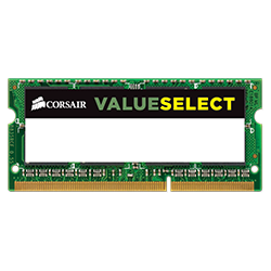 Memoria RAM para notebook Corsair Valueselect 4GB / DDR3L / 1333MHz / 1x4GB - (CMSO4GX3M1C1333C9)