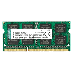Memoria RAM para Notebook Kingston 8GB / DDR3 / 1333MHz - (KVR1333D3S9/8G)