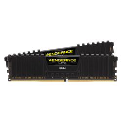 Memória Corsair Vengeance 16GB*2 / DDR4 / 2400 - Preto (CMK32GX4M2A2400C16)