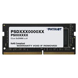 Memória para Notebook Patriot Signature / DDR4 / 16GB / 3200mhz / 1X16GB - (PSD416G320081S)