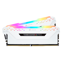 Memória RAM Corsair Vengeance RGB Pro 16GB (2x8GB) DDR4 / 3600MHz - Preto (CMW16GX4M2D3600C18W)
