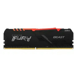Memória RAM Kingston Fury Beast 16GB/ DDR4 / 3200Mhz  - RGB (KF432C16BB1A/16)