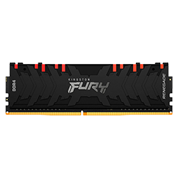 Memória RAM Kingston Fury Renegade RGB 16GB / DDR4 / 3600 MHz - Preto (KF436C16RB1A/16)