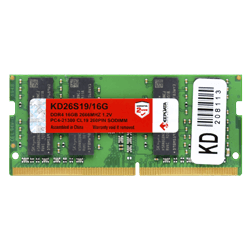 Memória RAM para Notebook Keepdata 16GB / DDR4 / 1x16GB / 2666MHz - (KD26S19/16G)
