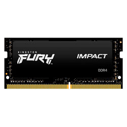 Memória RAM Para Notebook Kingston Hyper-X Impact 8GB / DDR4 / 1x8GB / 3200MHz - Preto (KF432S20IB/8)
