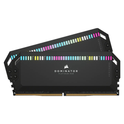 Memória Corsair Dominator Platinum 32GB(2x16GB) DDR5 / 6200 / RGB - (CMT32GX5M2X6200C36)