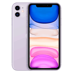 Celular Apple iPhone 11 A2221 HN 64GB / 4G LTE / Tela 6.1" / Câmeras de 12MP+12MP e 12MP- Purple (Caixa Slim)
