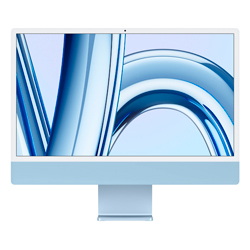 iMac Apple MQRC3LL/A M3 8GB 256GB SSD Tela 24" 4.5K - Azul