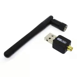 Adaptador USB WiFi GoLine com Antena GL-06T - Preto