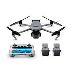 Drone DJI Mavic 3 Pro Fly More Combo RC - 3 Baterias (Com Tela)