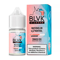Essência para Vape BLVK Diamond Salt 30ML / 35MG - Watermelon Menthol