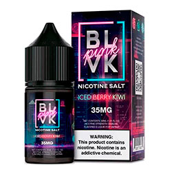 Essência para Vape Salt BLVK Pink 30ML / 35ML - Iced Berry Kiwi