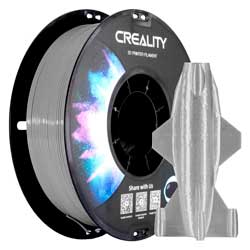 Filamento Creality CR-PETG 1Kg 1.75mm para Impressora 3D - Cinza
