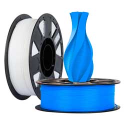Filamento Creality EN-PLA 1Kg 1.75mm para Impressora 3D - Azul e Branco (2 Unidades)