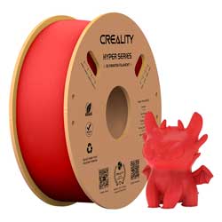 Filamento Creality HYPER-PLA 1Kg 1.75mm para Impressora 3D - Vermelho