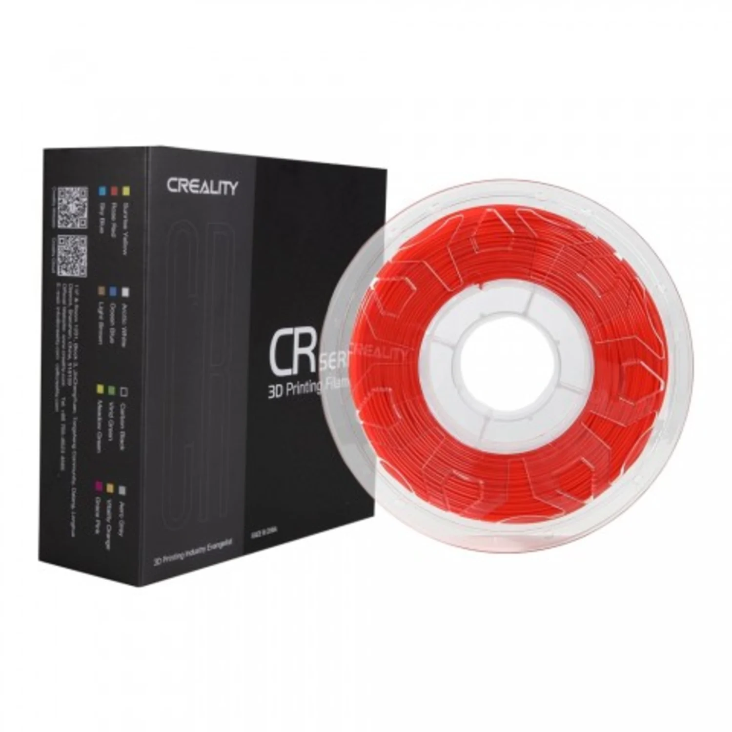 Filamento para Impressora 3D Creality CR-ABS 1kg / 1.75mm - Vermelho