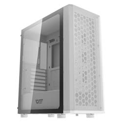 Gabinete Gamer Darkflash DK360 3 Fans RGB - Branco (Caixa Danificada)
