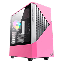 Gabinete Gamer Gamemax Contac Coc - Pink White