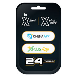 Cartão de Ativação in Xplus Card IPTV Xplus App + Cinema App - 24 meses