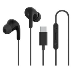 FONE XIAOMI EARPHONES M2413E1 TYPE-C C/MIC CABO 1.25MTS BLACK