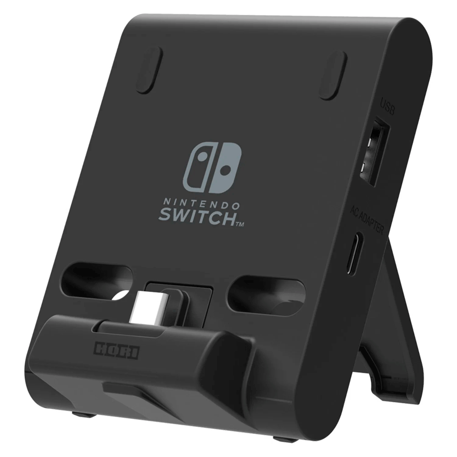 Suporte Playstand Hori Dual USB para Nintendo Switch - Preto (NS2-039U)