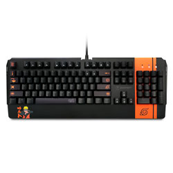 TECLADO NARUTO LEAF NINJA RGB MECHANICAL KX-500 NA-KB-1001