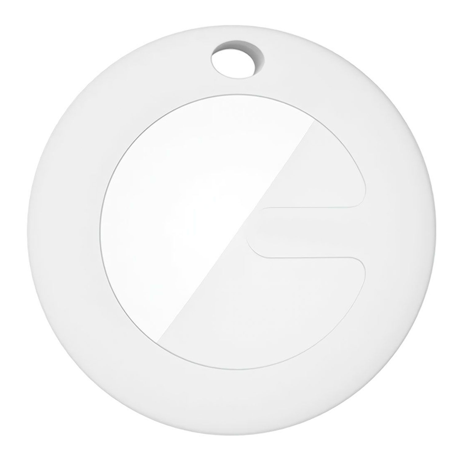 Localizador Divaki Mitag com chaveiro para iOS - Branco 
