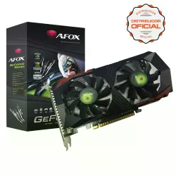 Placa de vídeo Afox GeForce GTX 1050 2GB GDDR5 / 128bit / 2 Fans / 300w - (AF1050-2048D5H2)