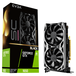 Placa de vídeo EVGA GeForce GTX 1650 SC Ultra Gaming 4GB - (04G-P4-1255-KR)