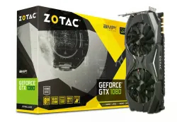 Placa de vídeo Zotac GeForce GTX 1080 AMP / 8GB / GDDR5X - (ZT-P10800C-10P)