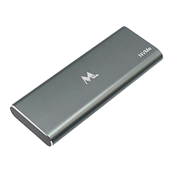 Gaveta para HD SSD MTEK EN-2280NV M.2 / USB 3.1 / USB-C - Cinza
