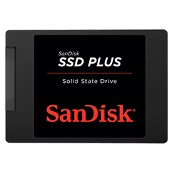 SSD SanDisk SDSSDA Plus 1TB 2.5" / SATA 3 - (SDSSDA-1T00-G27)