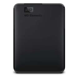 HD Externo Portátil Western Digital Elements 2TB 2.5" USB 3.0 - WDBU6Y0020BBK-W