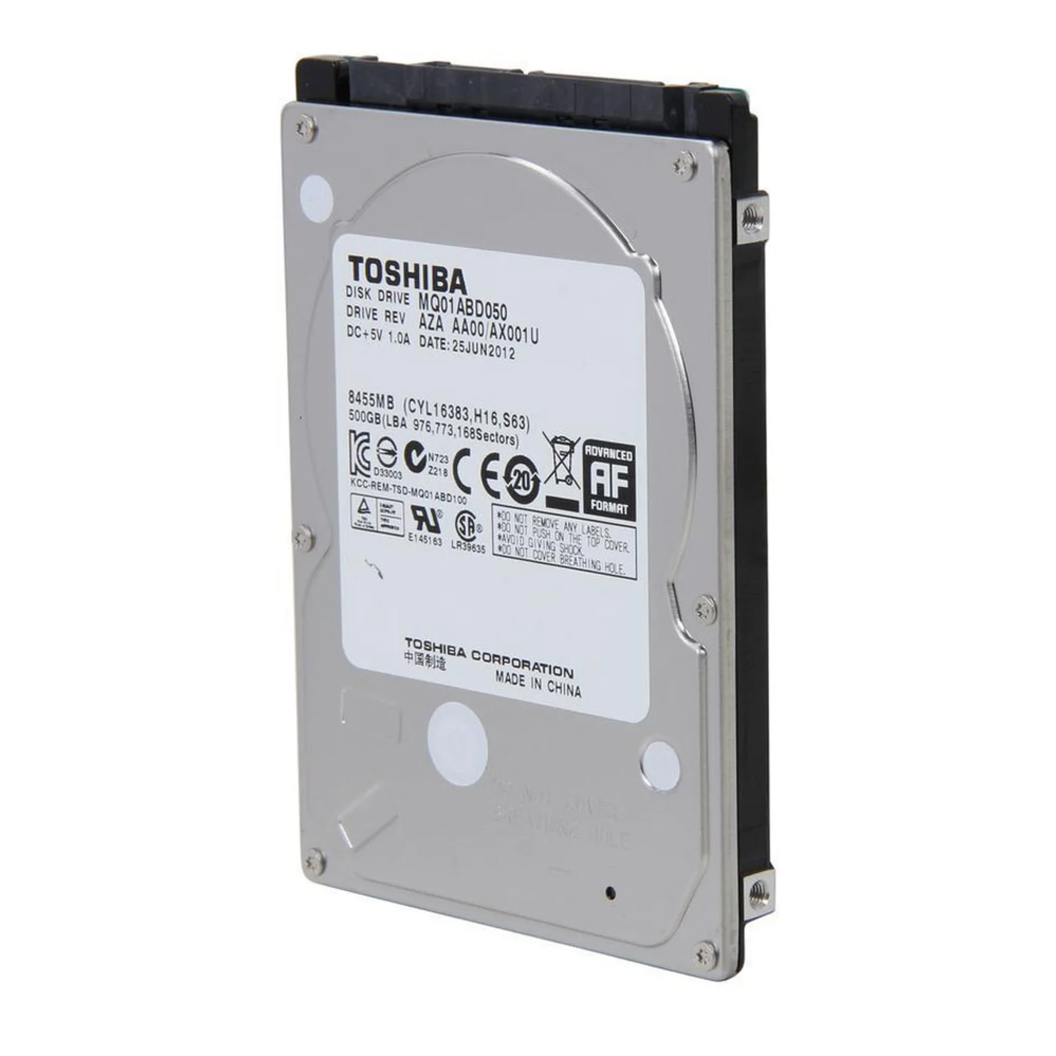 HD para Notebook Toshiba 500GB - MQ01ABD050