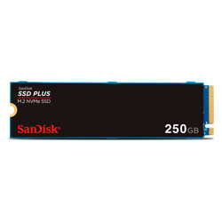 HD Sandisk Plus 250GB M2 NVMe PCIe 3.0 x 4 - SDSSDA3N-250G-G26